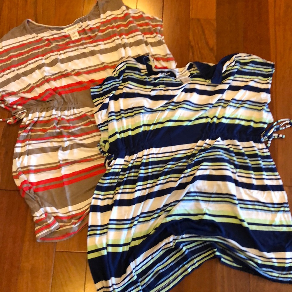 2 pack of women’s maternity tops size 1X